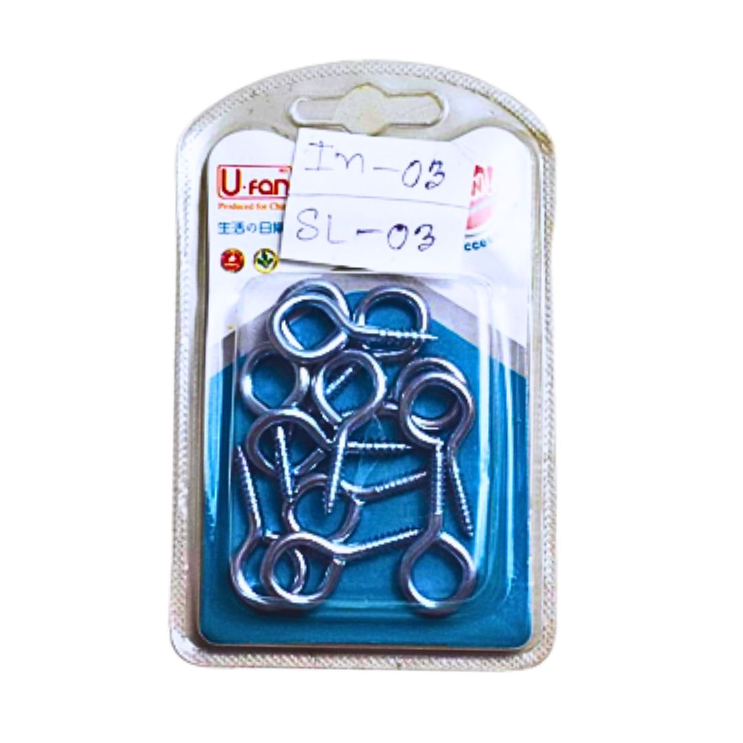 Screw Eye Hooks Self Tapping Screws Screwin Hanger EyeShape Ring