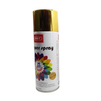 400ml Bright Gold Lacquer Spray Paint MRT Brand