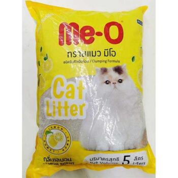 5L Me-O Clumping Cat Litter – Lemon Scent