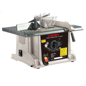 255mm 1800W 5000RPM Table Saw Crown Brand CT15209