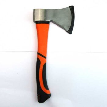 Stainless Steel Color 6 Inch Axe with 12 Inch Fiberglass Handle Hmbr Brand
