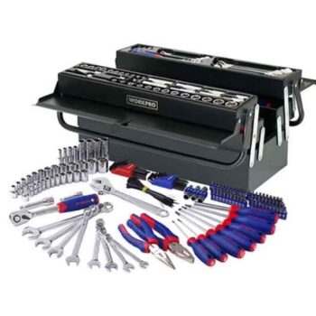 183 PC Tool Set With Tool Box Workpro Brand W009038