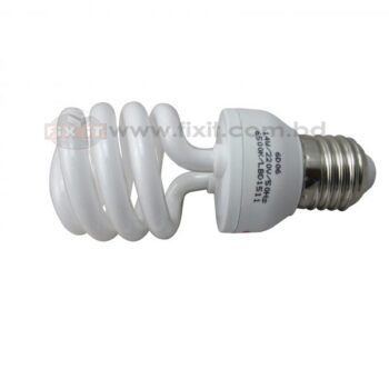 15 Watt-E27 Spiral HPF Energy Saver Bulb Transtec Brand with Screw In Install