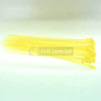 10 Inch Size 8X250mm Off-White Color 50 Pcs Packet Cable Tie