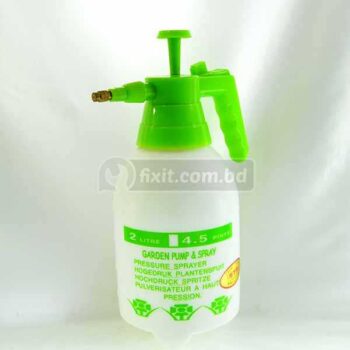 2 Liter White & Green Color Spray Bottle great for Roof Farm & Garden