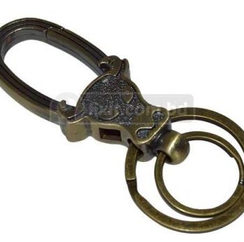 2.5 Inch Antique Copper Color Bull Head Key Holder