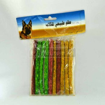 10 Pcs Multi Color Stick Pet Dog Chewing Food