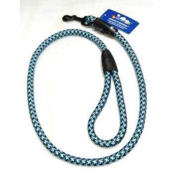 4 Feet Black and Blue Color Dog belt