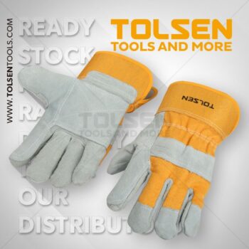 Leather Working Gloves Tolsen Brand 45024