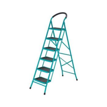 6 Step Steel Ladder Total Brand THLAD09061