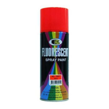 400ml Fluorescent Red Color Spray Paint Bosny Brand