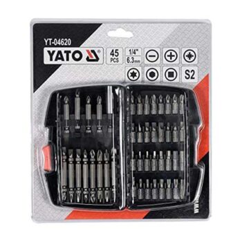 45 pcs Stainless steel Screwdriver Bit Set Yato Brand YT-04620