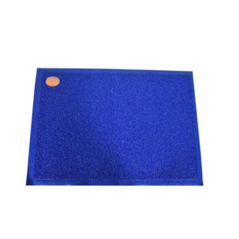 27 Inch X 19 Inch Blue Color Rubber Door Mat