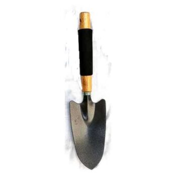 14 Inch Garden Shovel with Wooden Handle