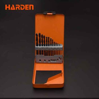 13pcs HSS power Twist Drill Bit Set for metal wood plastic Harden Brand 610291