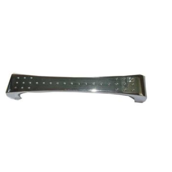 160mm Stainless Steel Furniture Handle Floral Print Design