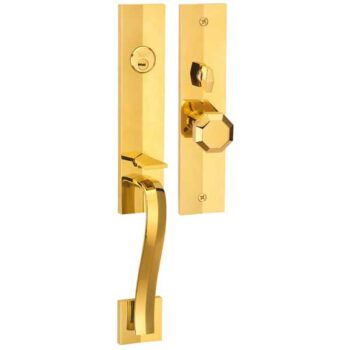 High Security Elegance Style 2 Entrance Door Handle Lock Yale Brand M8773 F6 SN