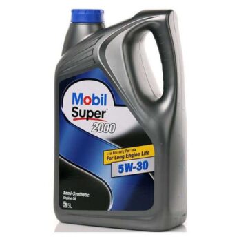4 Liter Semi- Synthetic Mobil Super Engine Oil 2000 5W-30