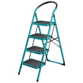 4 Steps Steel Ladder Total Brand THLAD09041