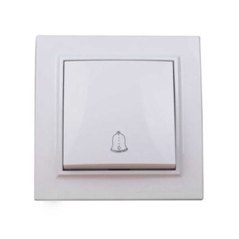 White Color classic design Electrical Door Bell Switch