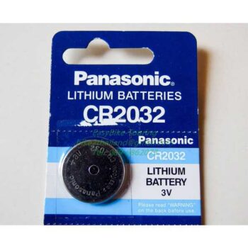 3 Volt Lithium Coin Battery Panasonic Brand CR2032
