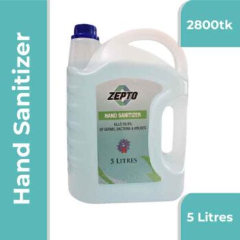 Hand Sanitizer 5 Liter Fast Disinfectant Zepto Brand (Without Sprayer)