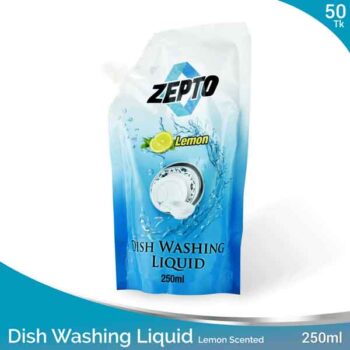 Dish Washing Liquid Lemon Scented Zepto Brand - 250ml