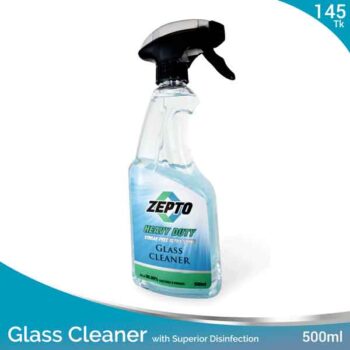 Glass Cleaner Heavy Duty 500ml Zepto Brand with Superior Disinfection & Cleaning Action