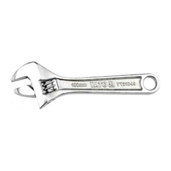 4 inch White Color Adjustable Wrench without Grip Yato Brand YT-21649