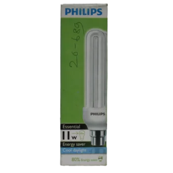 11w Genie Compact Fluorescent Stick Bulb Philips Brand