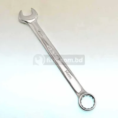 14mm Stainless Steel Bi-Hex ring & open Jaw dual Wrench Feibao Brand