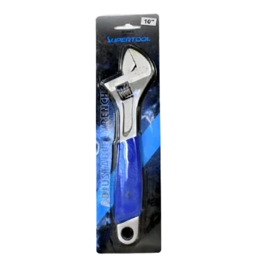 10inch Adjustable Wrench Rubber Grip Super tools Brand