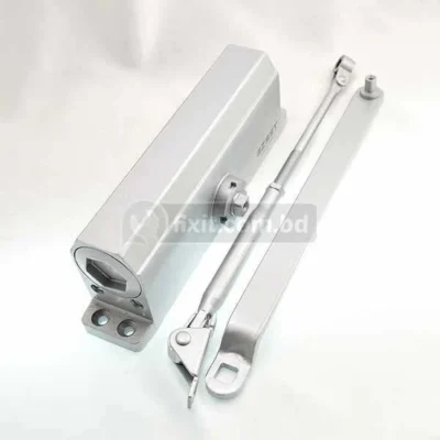 Silver Color Stainless Steel Adjustable Spring Tension Door Closer EZSET Brand