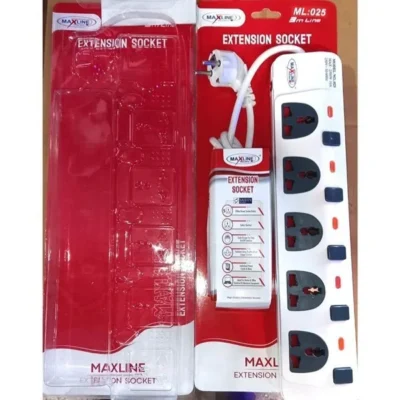 High Quality 250v Maxline Extension Socket (Multi Plug) ML-025