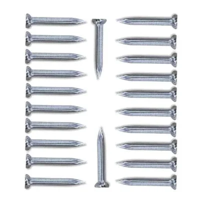 1/2 Inch 24pcs Packet Concrete Nail With Smooth, Straight Fluted & Twilled Fluted Shanks