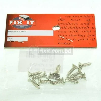 0.5 Inch 2mm (12 Pcs Packet) 7 Color Iron Star Cap Screw