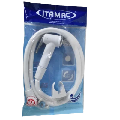 Stylish Plastic Commode Shower Set Itamac Brand