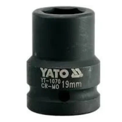 19 mm 3/4 inch Short Impact Socket Yato Brand YT-1070