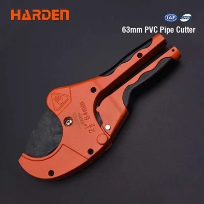 63mm PPR / PE / PVC Plastic Pipe Cutter Harden Brand 600854