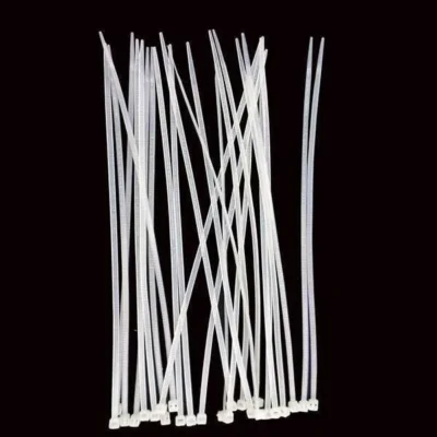 8 Inch (50 Pcs Packet) White Color Cable Tie