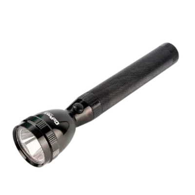 Long Range Black Color Rechargeable LED Torch Light Gepass Brand RFL-201