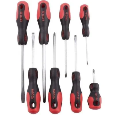 8Pcs CRMO Industrial Screwdriver Set Yato Brand Yt-2784