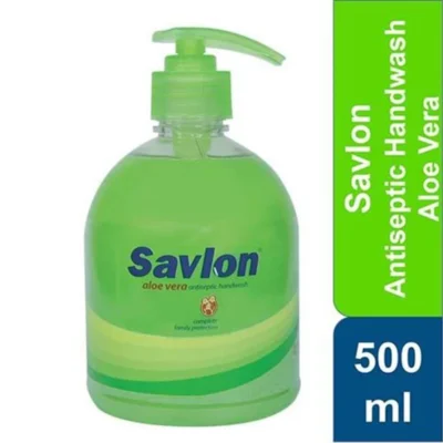 Savlon Handwash Liquid, Aloe Vera, 500ml
