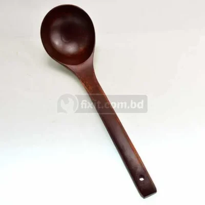 10 Inch Dark Mahogany Wooden Spoon