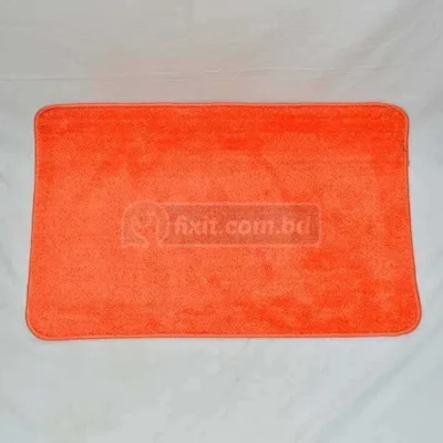 40cm  x 60cm Orange Color Non-Slip Door Carpet