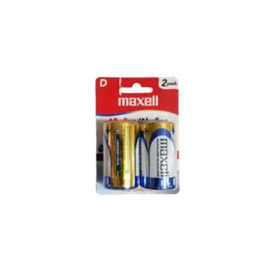 1.5V 2PCS Genuine Maxell D Alkaline Battery – Best Price BD