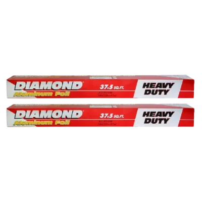 37.5 sq ft Aluminum Foil Heavy Duty Diamond Brand