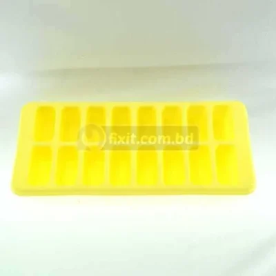 Yellow Color Plastic Ice Making Box Cube Shaped Ice