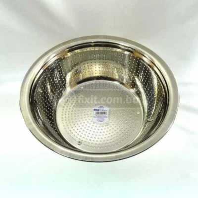 Extra Large Size Stainless Steel Bowl Strainer Heavy Duty