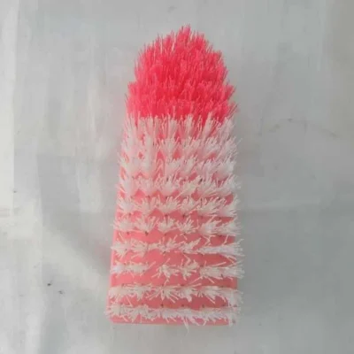 6 Inch Pink Color Plastic Handle Hand Brush 838002